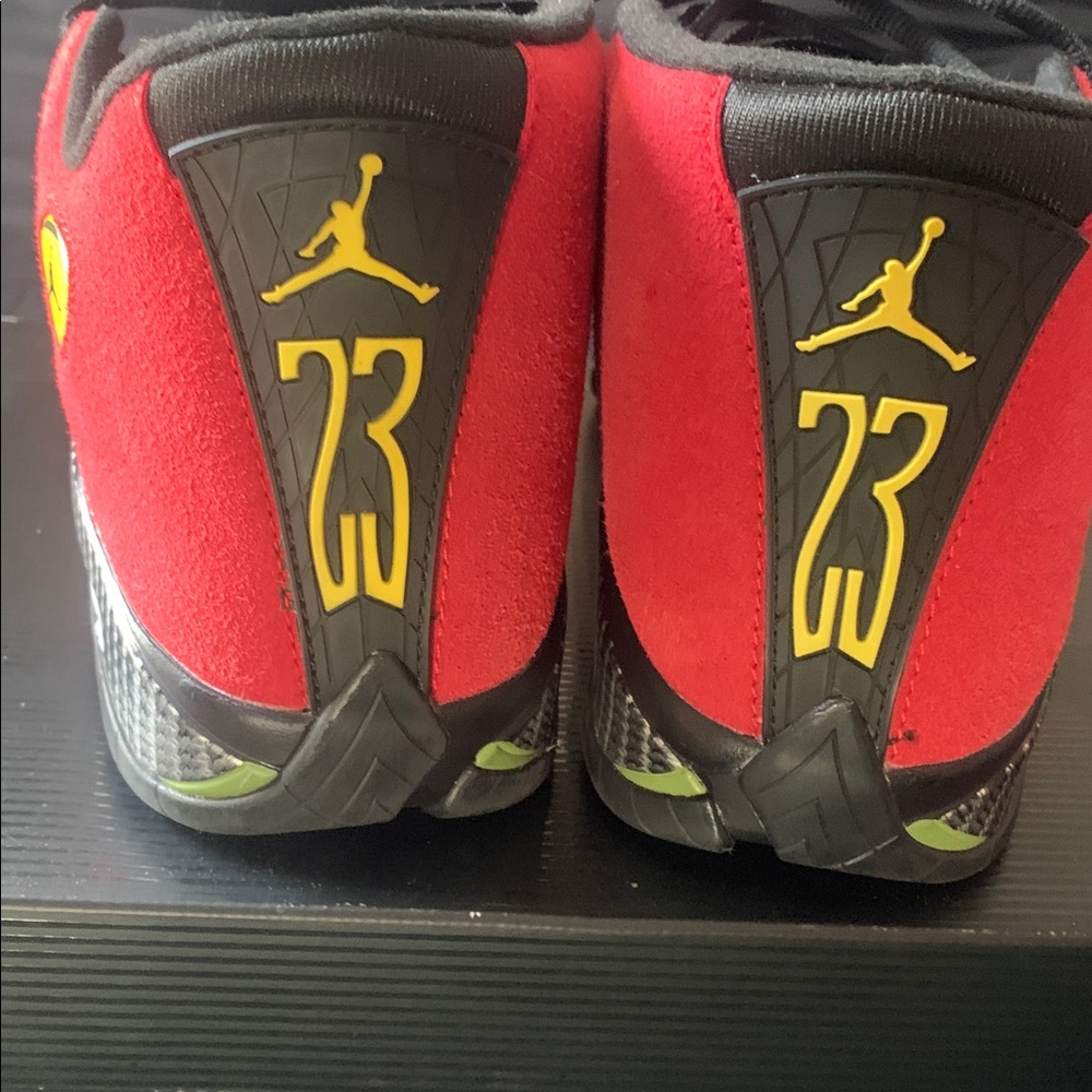 Jordan Red and Black Men's Shoes - Picture 5 of 8